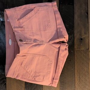 Old Navy Rose Pink Denim Shorts Size 4.